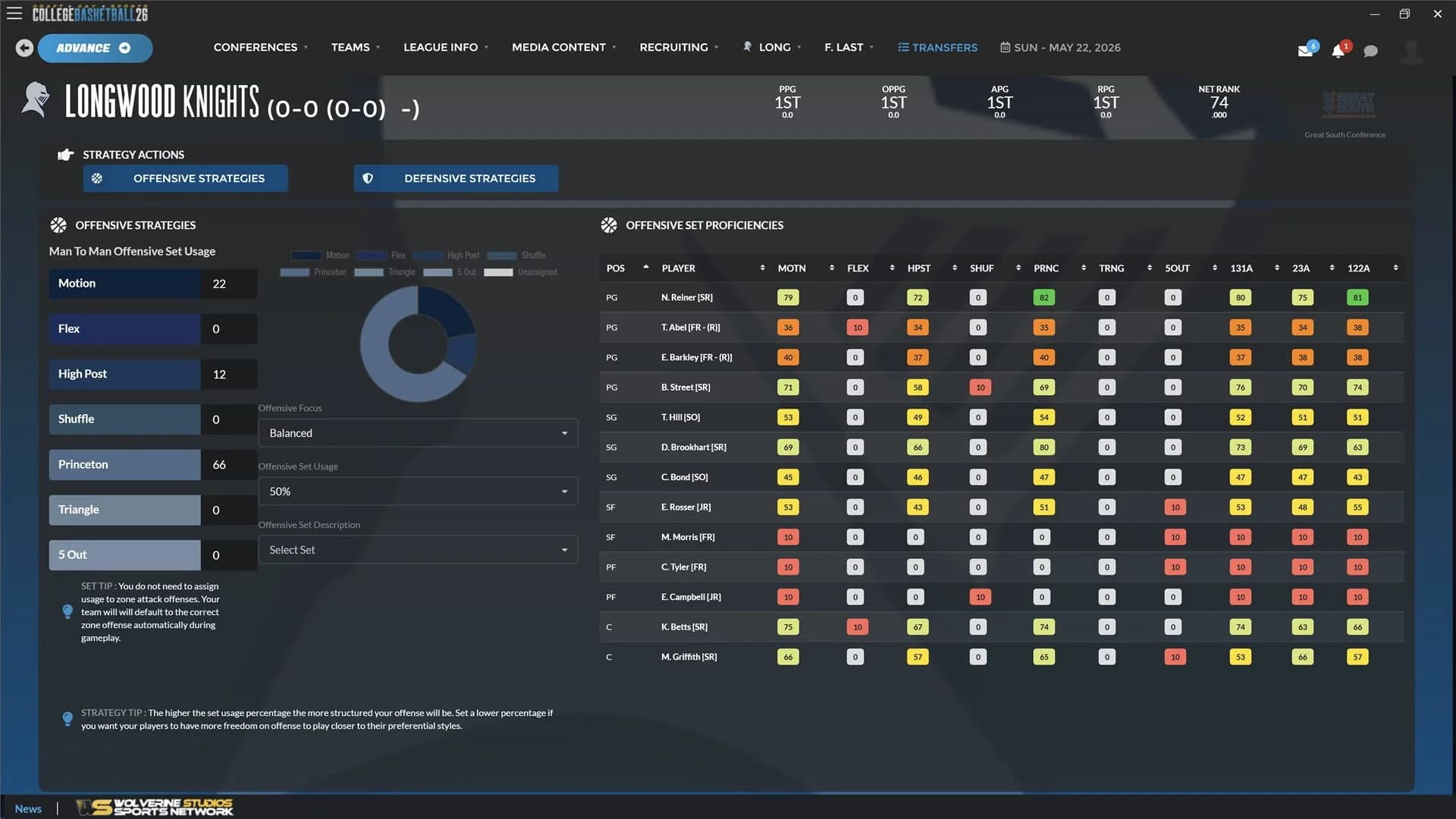 Draft Day Sports: College Basketball 26 screenshot 4