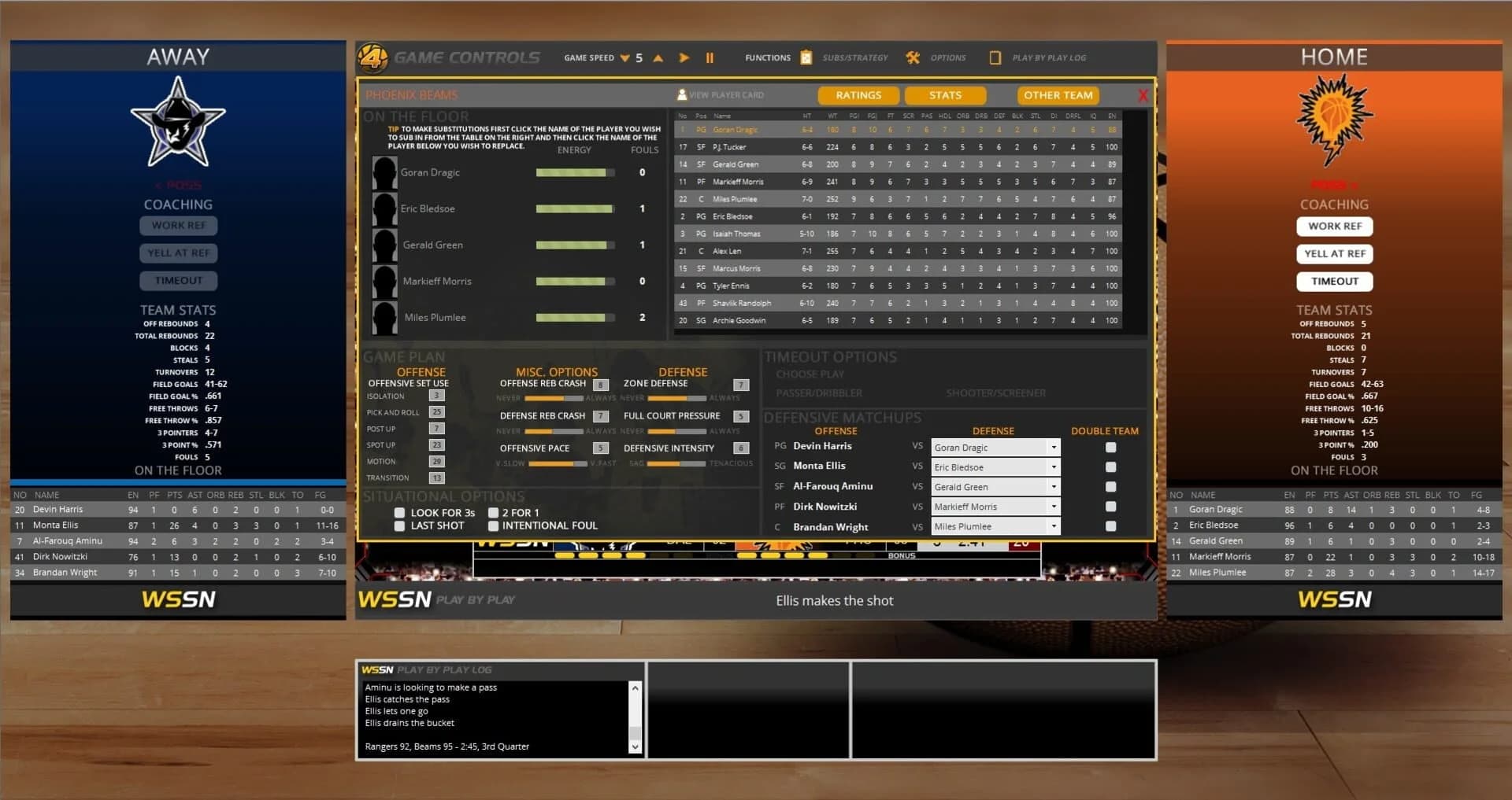 Draft Day Sports Pro Basketball 4 screenshot 3