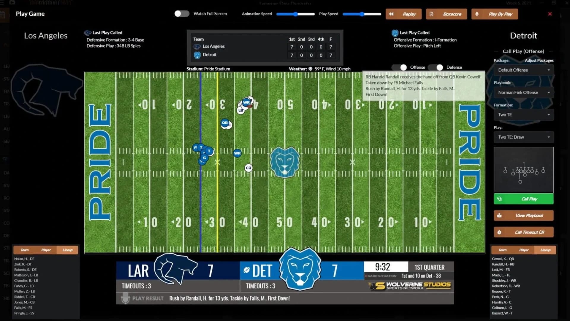 Draft Day Sports: Pro Football 2022 screenshot 2