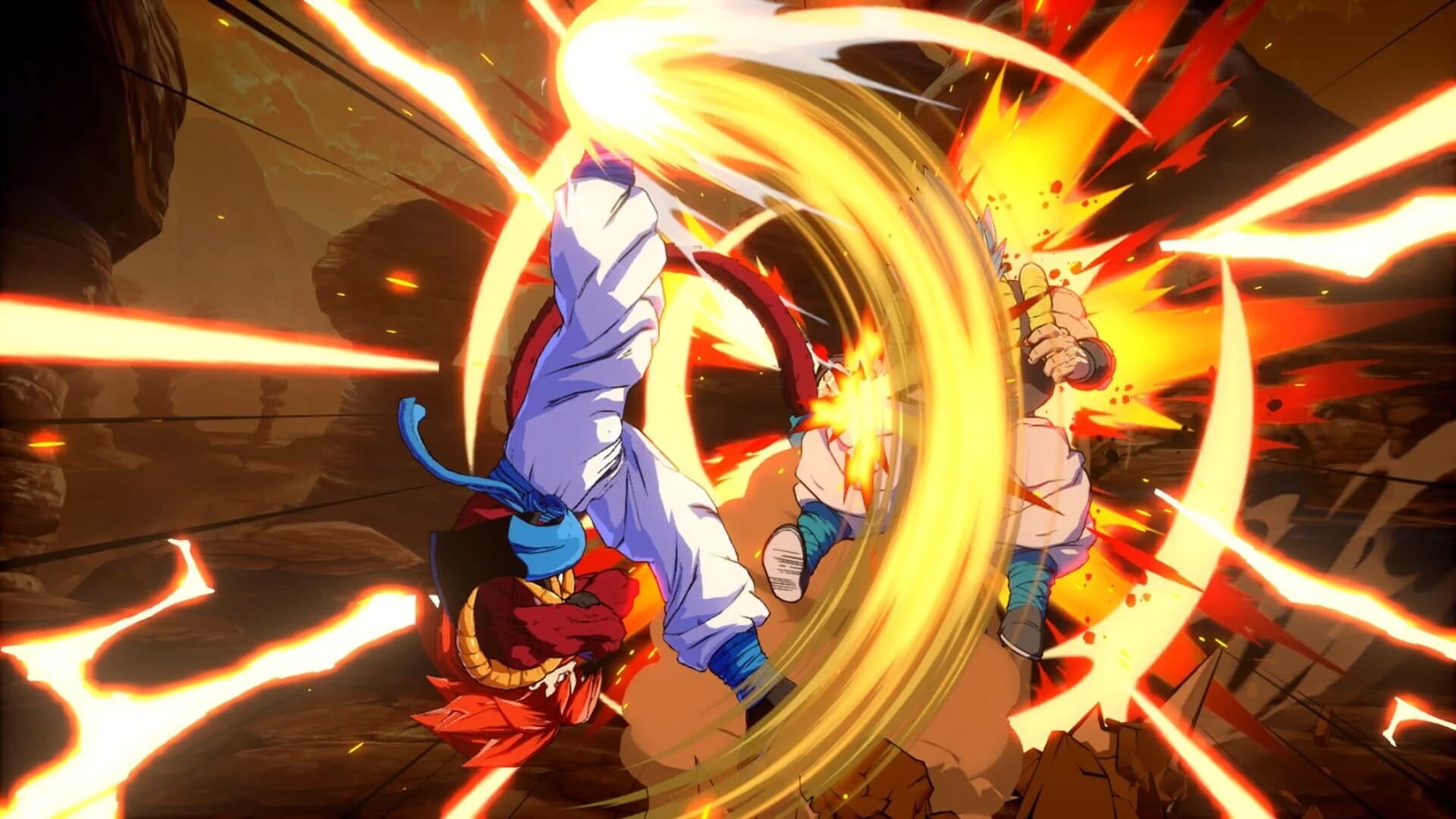 Dragon Ball FighterZ: Gogeta (SS4) screenshot 1