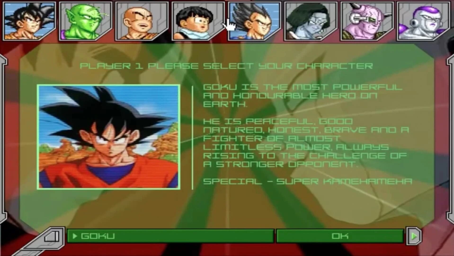 Dragon Ball Z Tournament screenshot 2