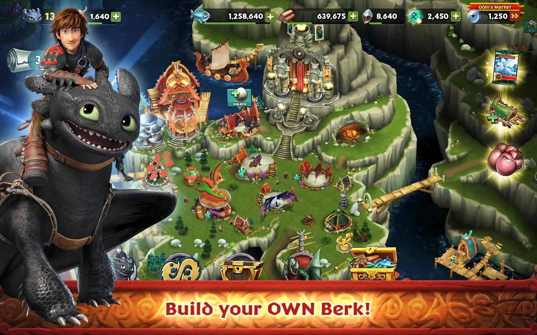 Dragons: Rise of Berk screenshot 3
