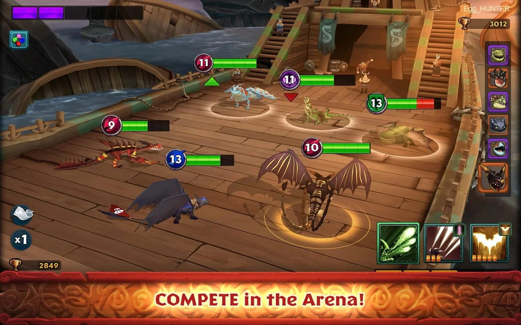 Dragons: Rise of Berk screenshot 1