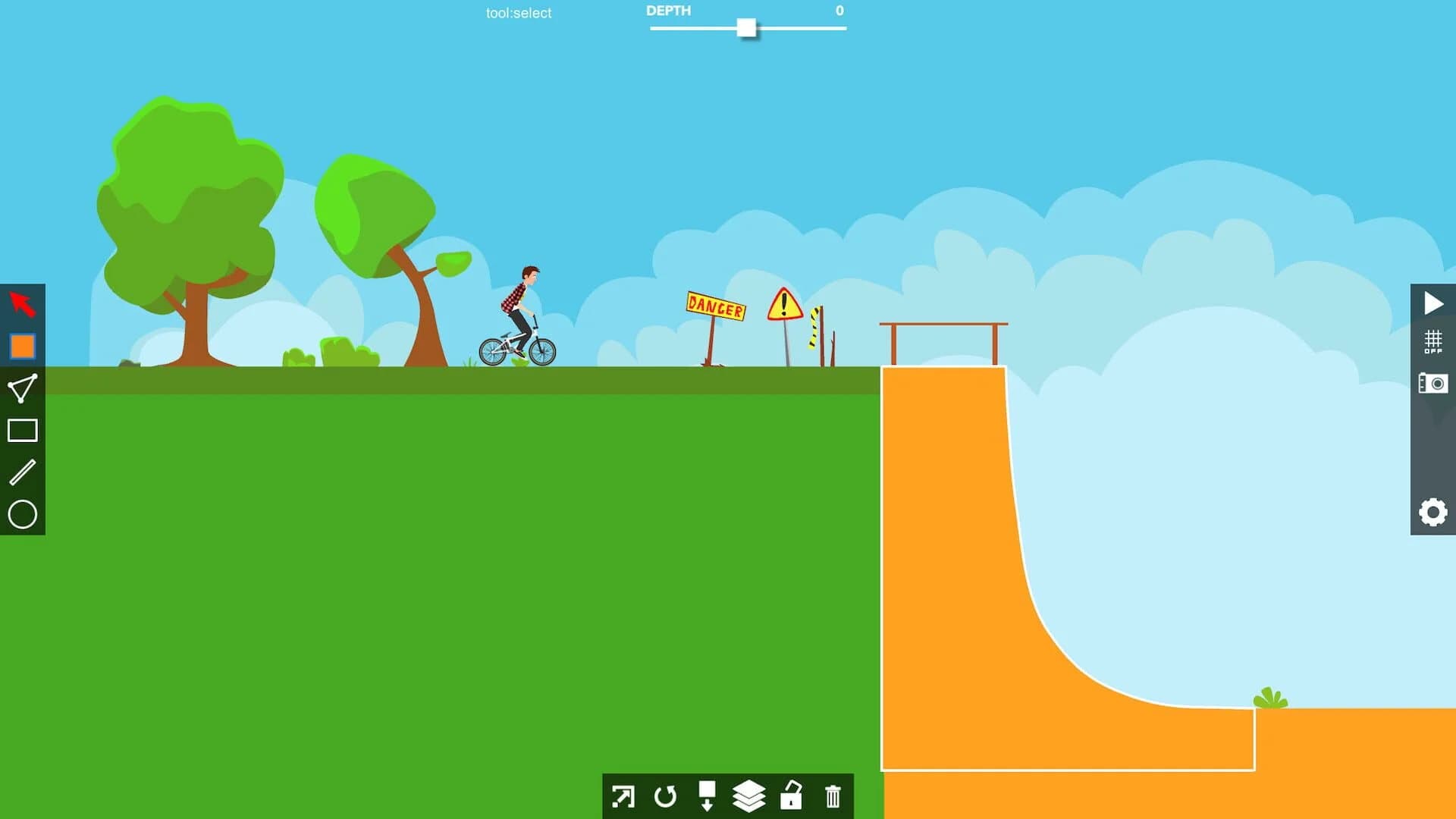 Draw Rider 2 screenshot 1