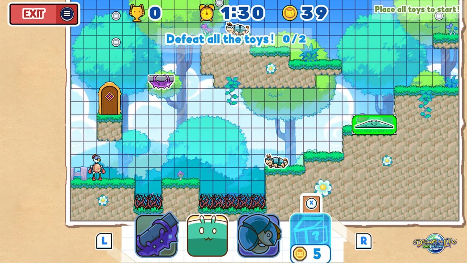 Drawn to Life: Two Realms screenshot 5