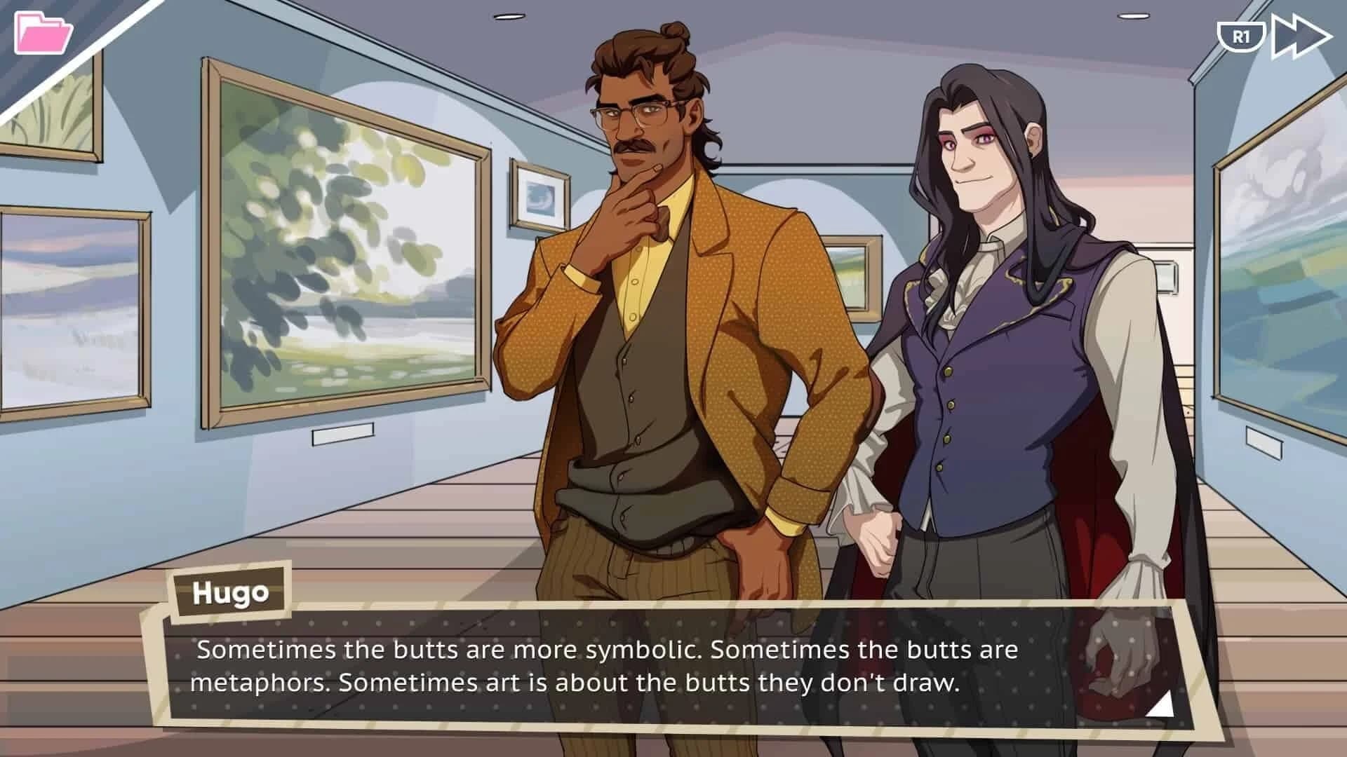 Dream Daddy: Dadrector's Cut screenshot 1