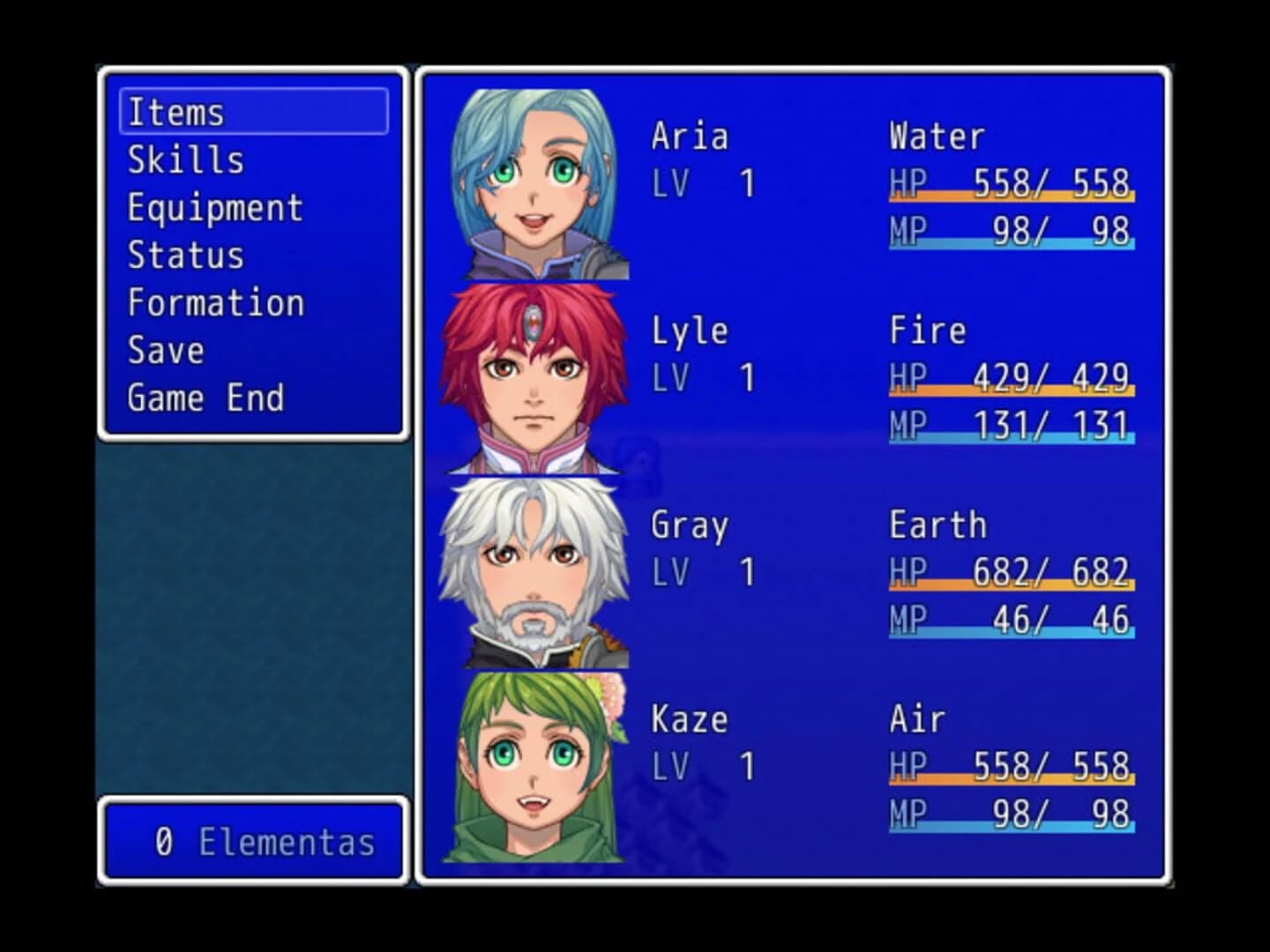 Dreams of the Elements screenshot 3