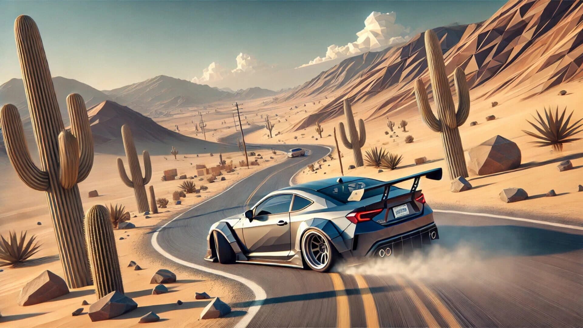 Drift Desert Race screenshot 2