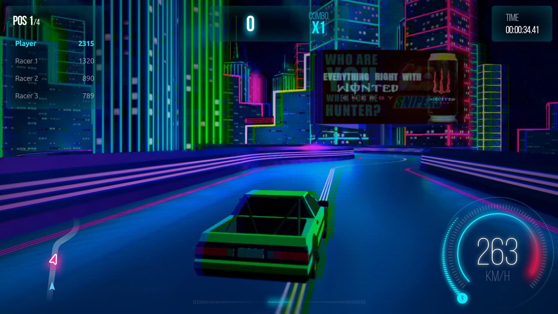 Driftpunk Racer screenshot 4