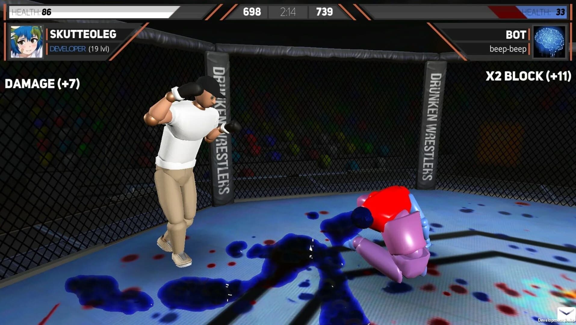 Drunken Wrestlers 2 screenshot 3