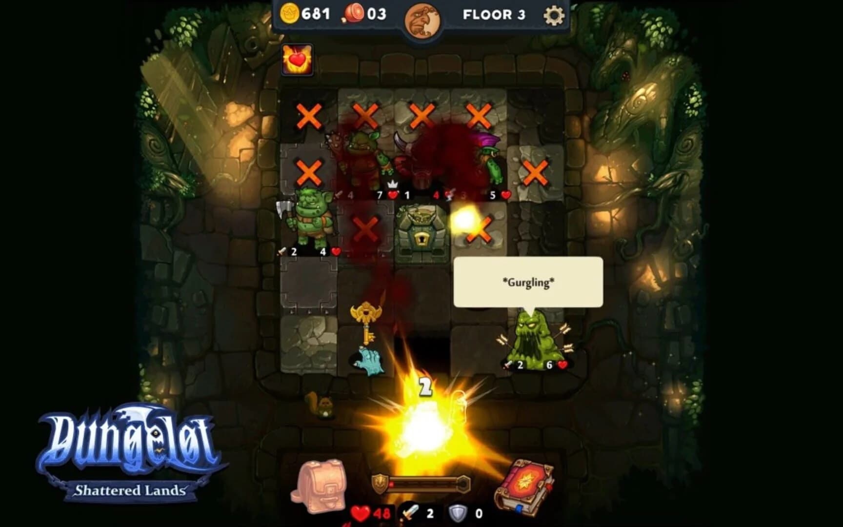 Dungelot: Shattered Lands screenshot 1