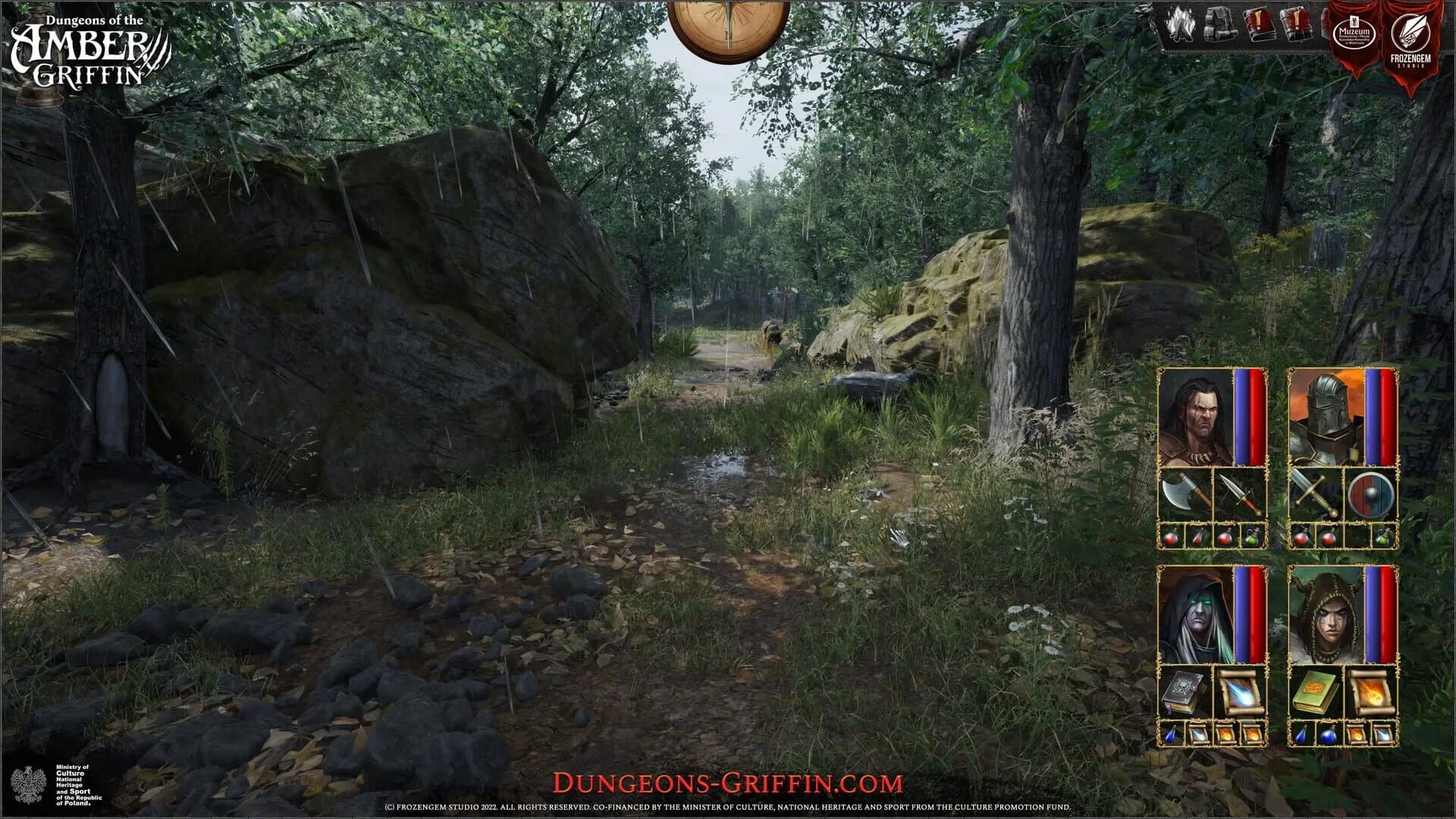 Dungeons of the Amber Griffin screenshot 2
