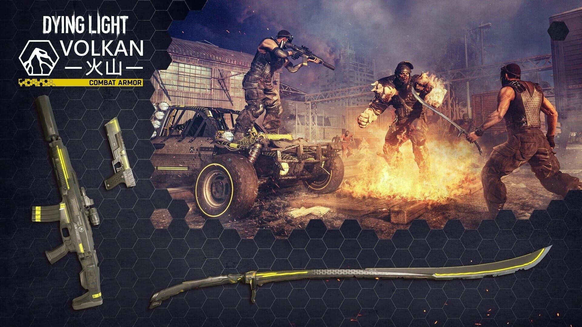 Dying Light: Volkan Combat Armor Bundle screenshot 1