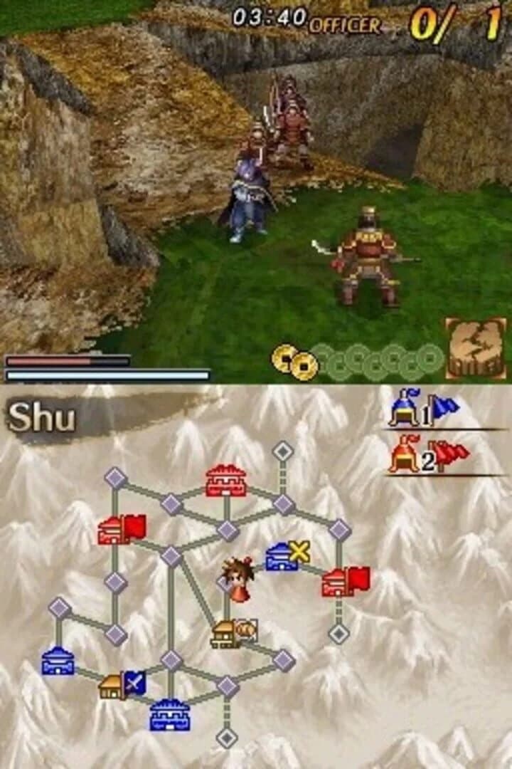 Dynasty Warriors DS: Fighter's Battle screenshot 3