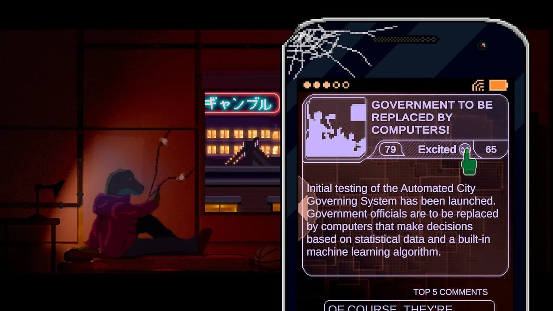 Dynopunk screenshot 1