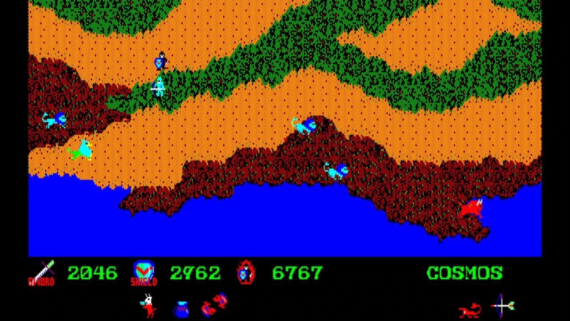 Eggconsole Courageous Perseus PC-8801 screenshot 2