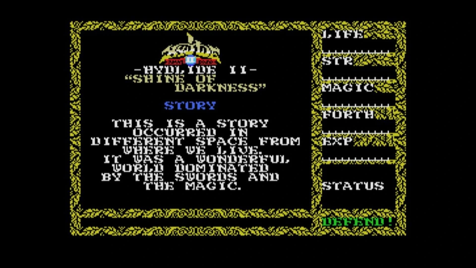 Eggconsole Hydlide II MSX screenshot 4