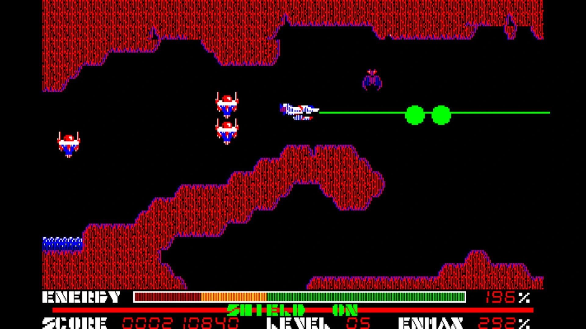 Eggconsole Thexder PC-8801mkIISR screenshot 5