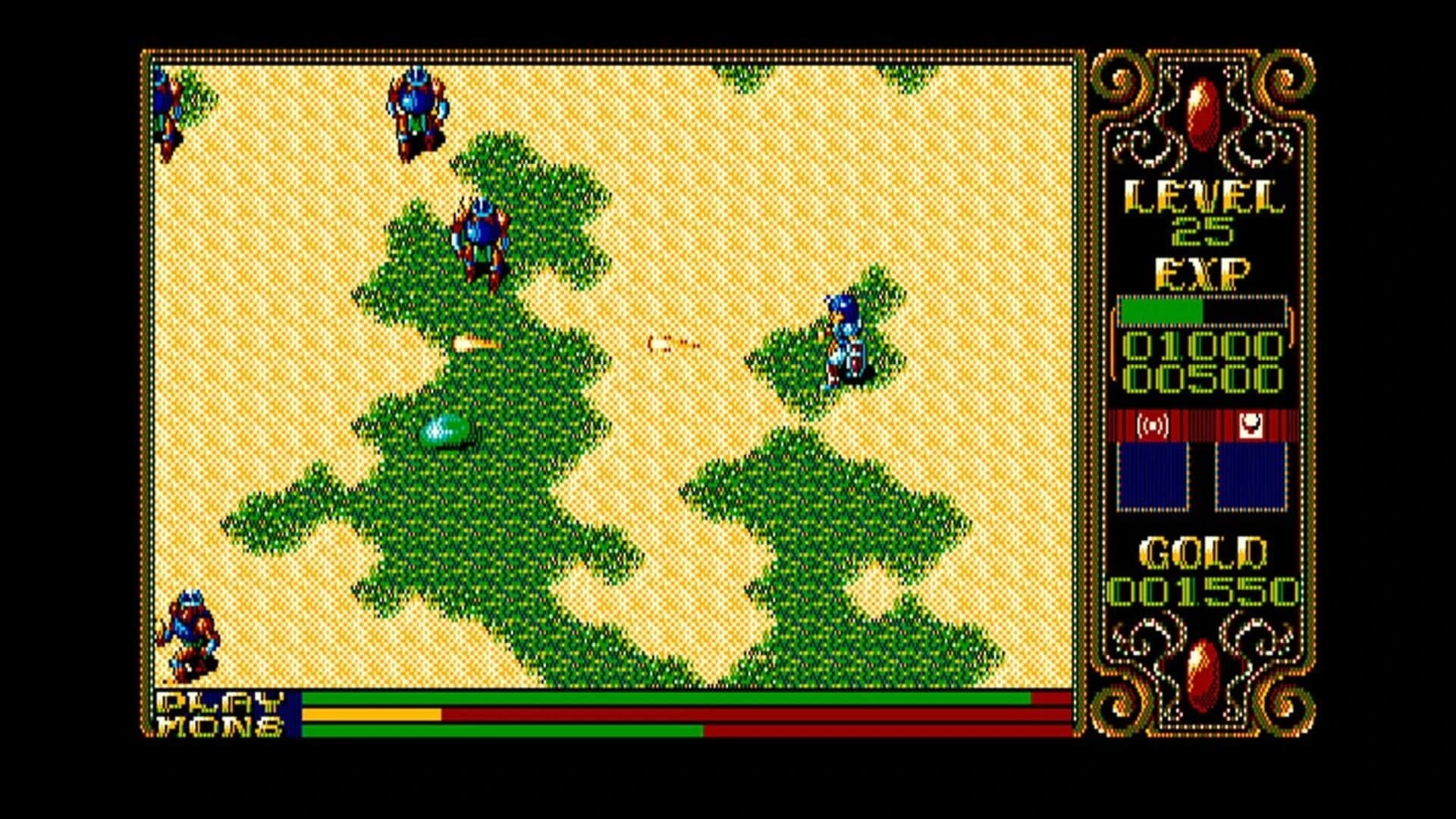 Eggconsole Xak II PC-8801mkIISR screenshot 1