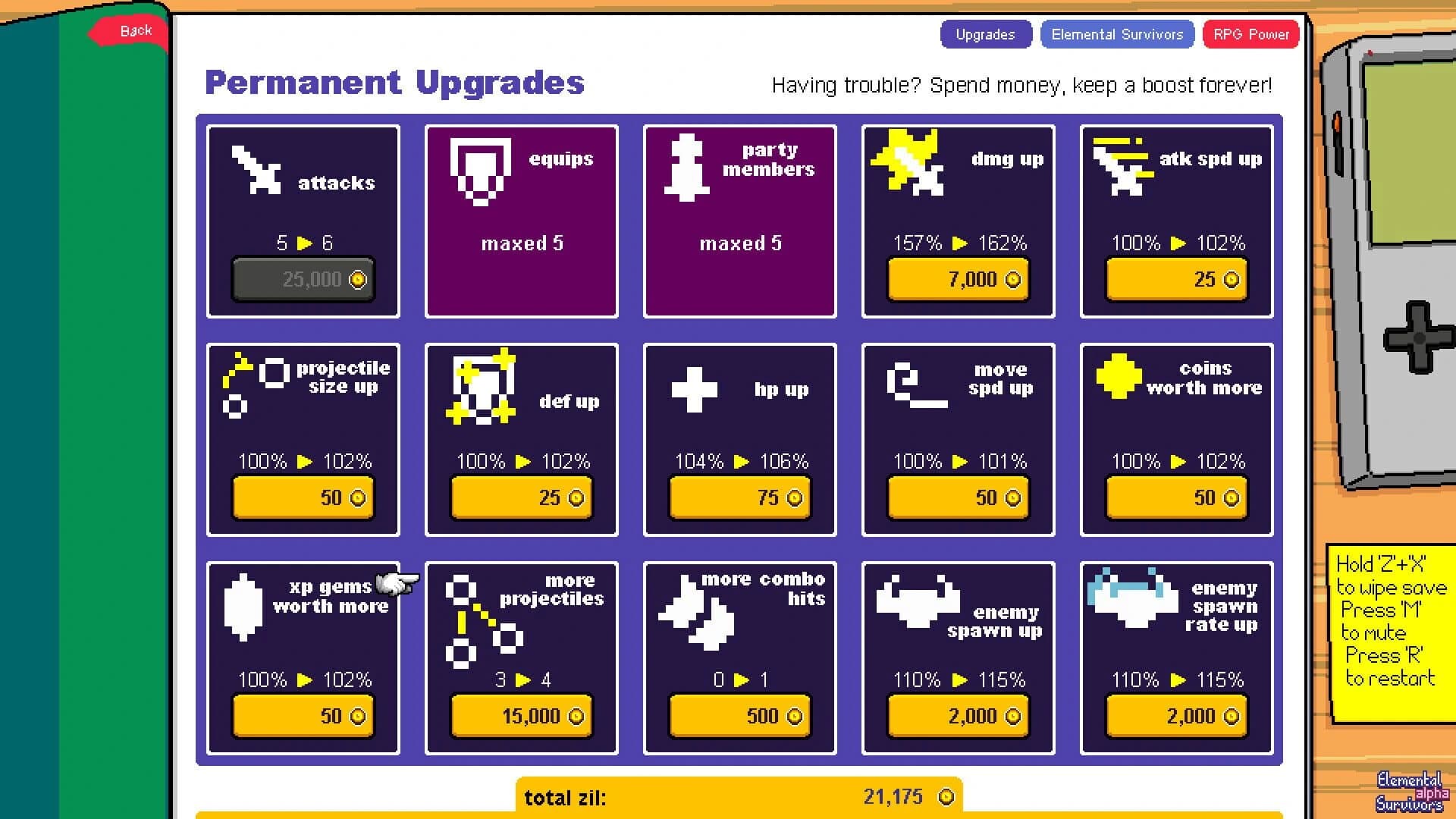 Elemental Survivors screenshot 5