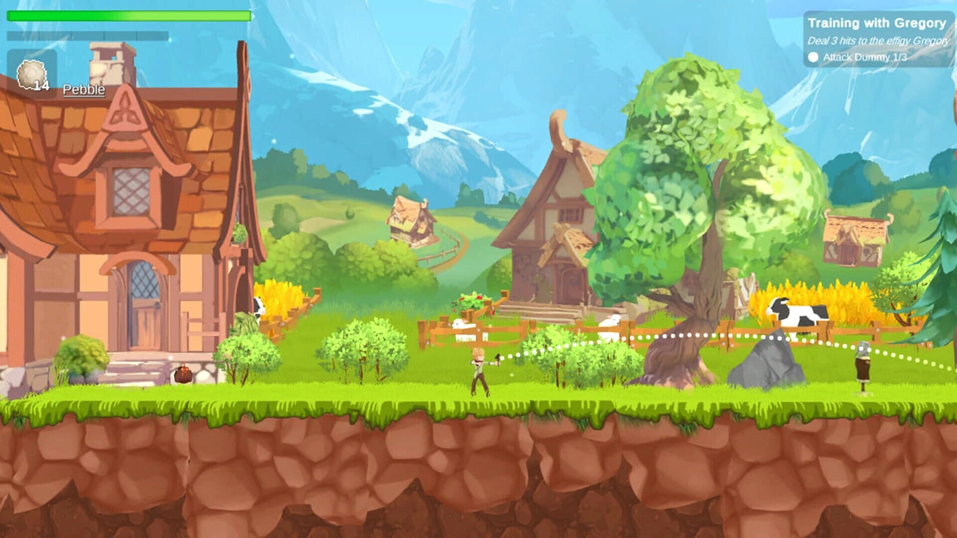 Emerald Dreams: Sanity - Platformer Quest screenshot 1
