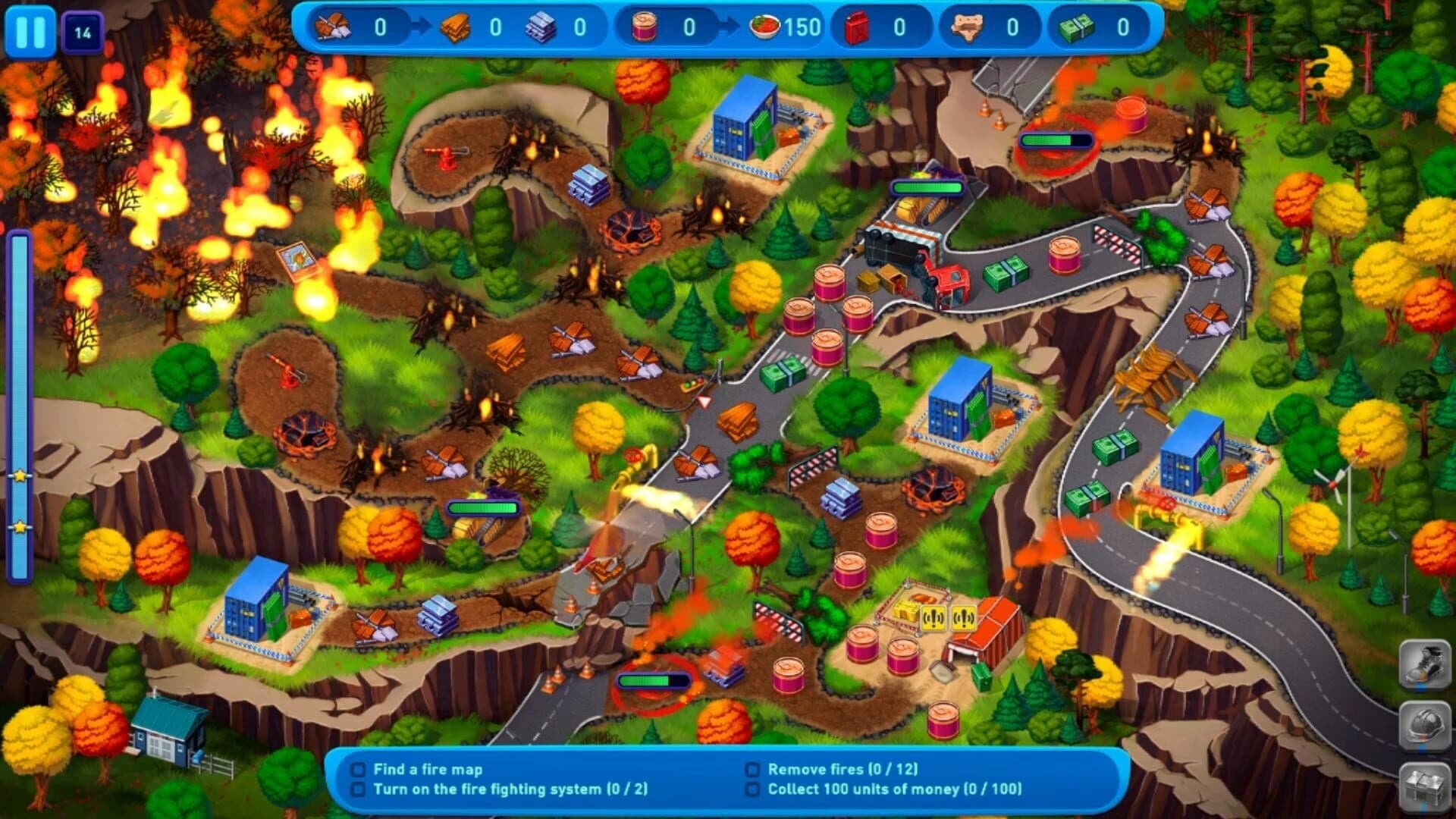 Emergency Crew: Volcano Eruption screenshot 1