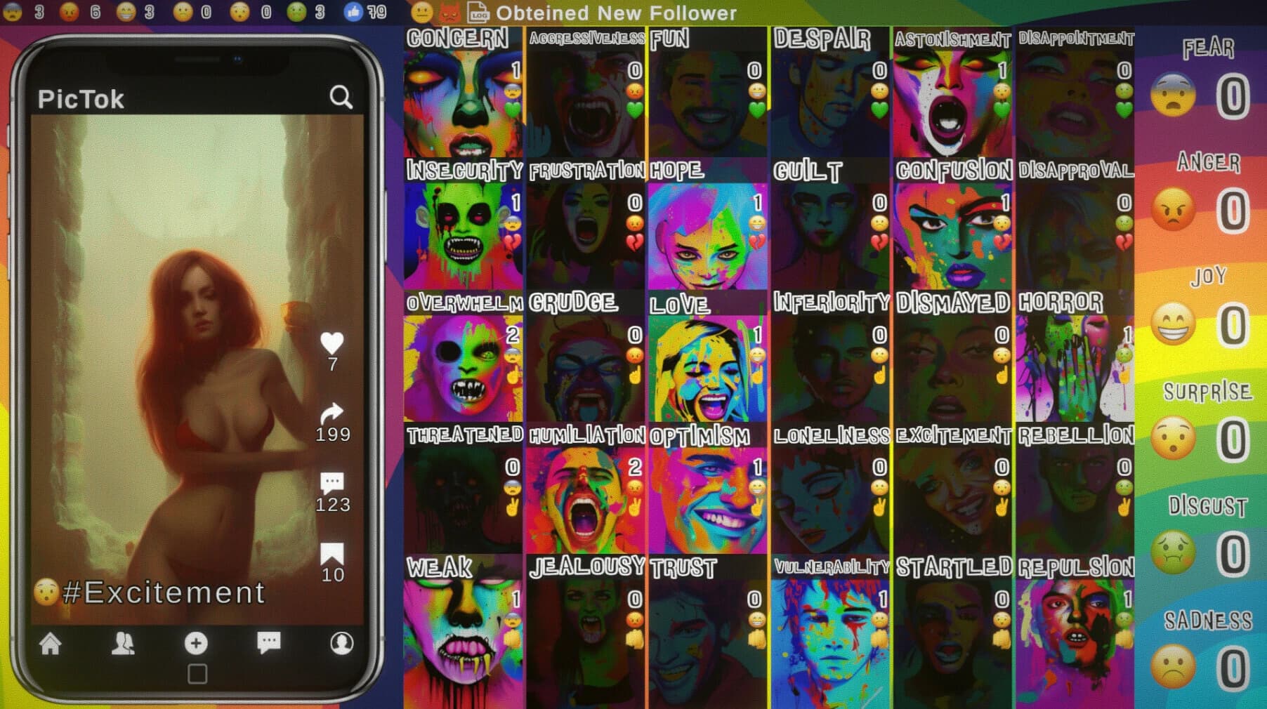 Emotions: Social MeDie screenshot 2