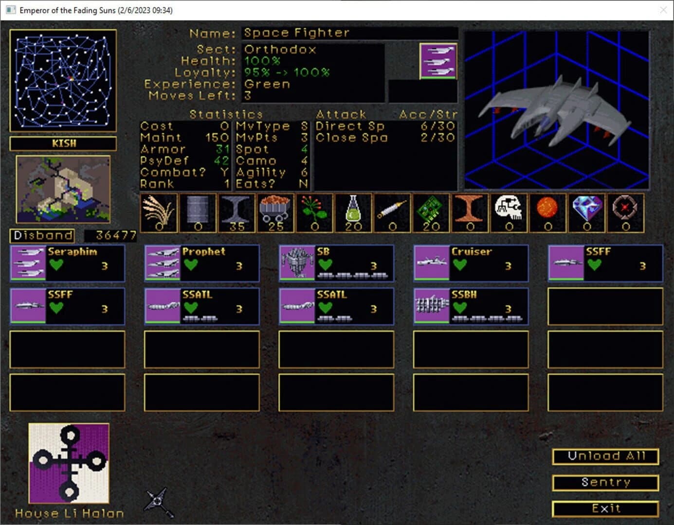 Emperor of the Fading Suns Enhanced screenshot 1
