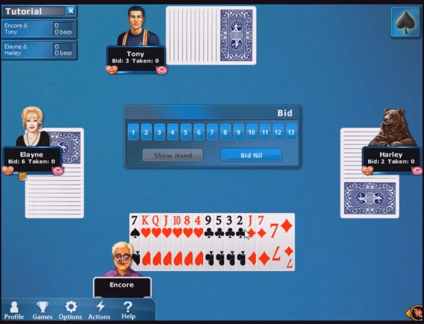 Encore Classic Card Games screenshot 1