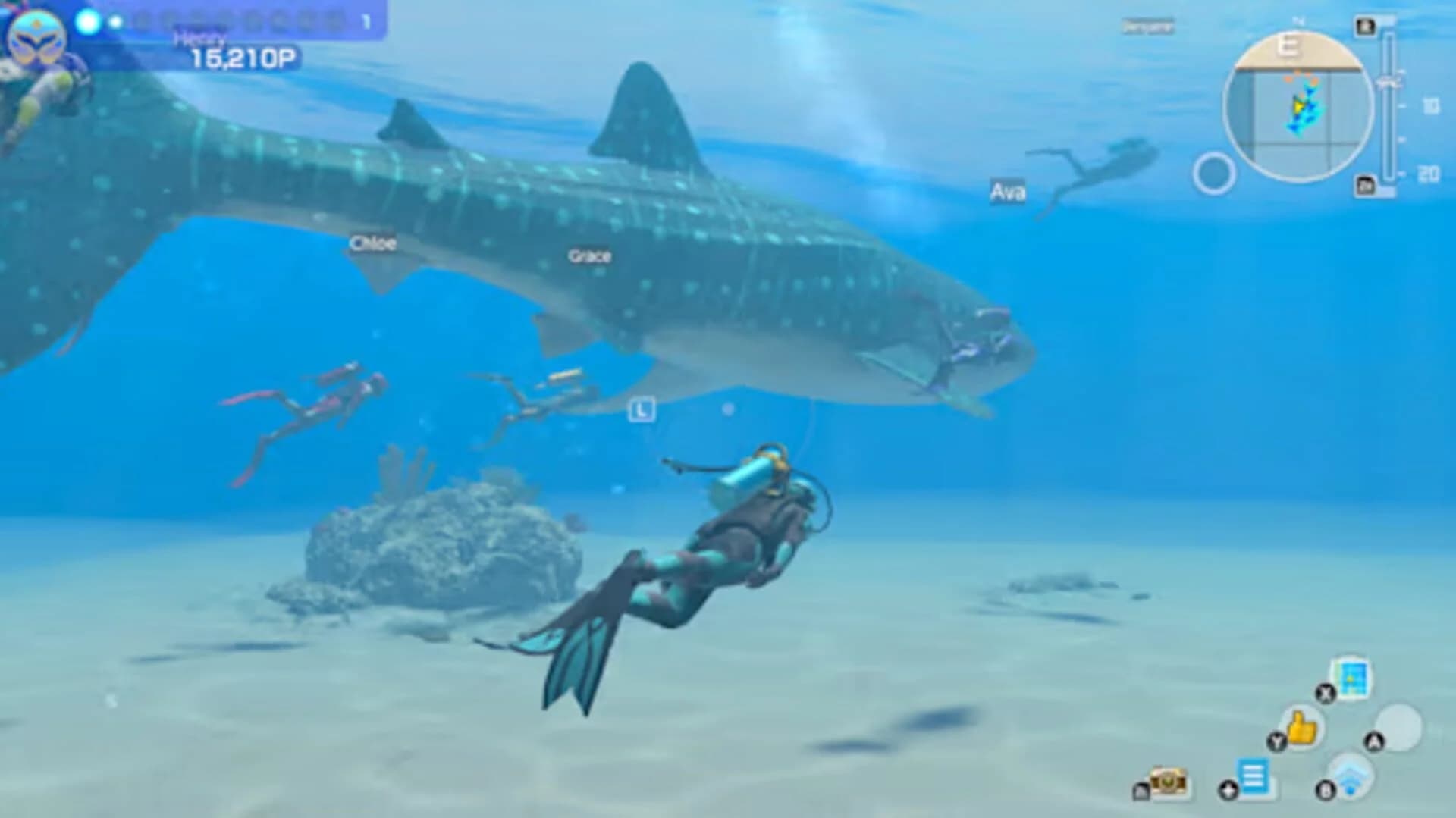 Endless Ocean: Luminous screenshot 1