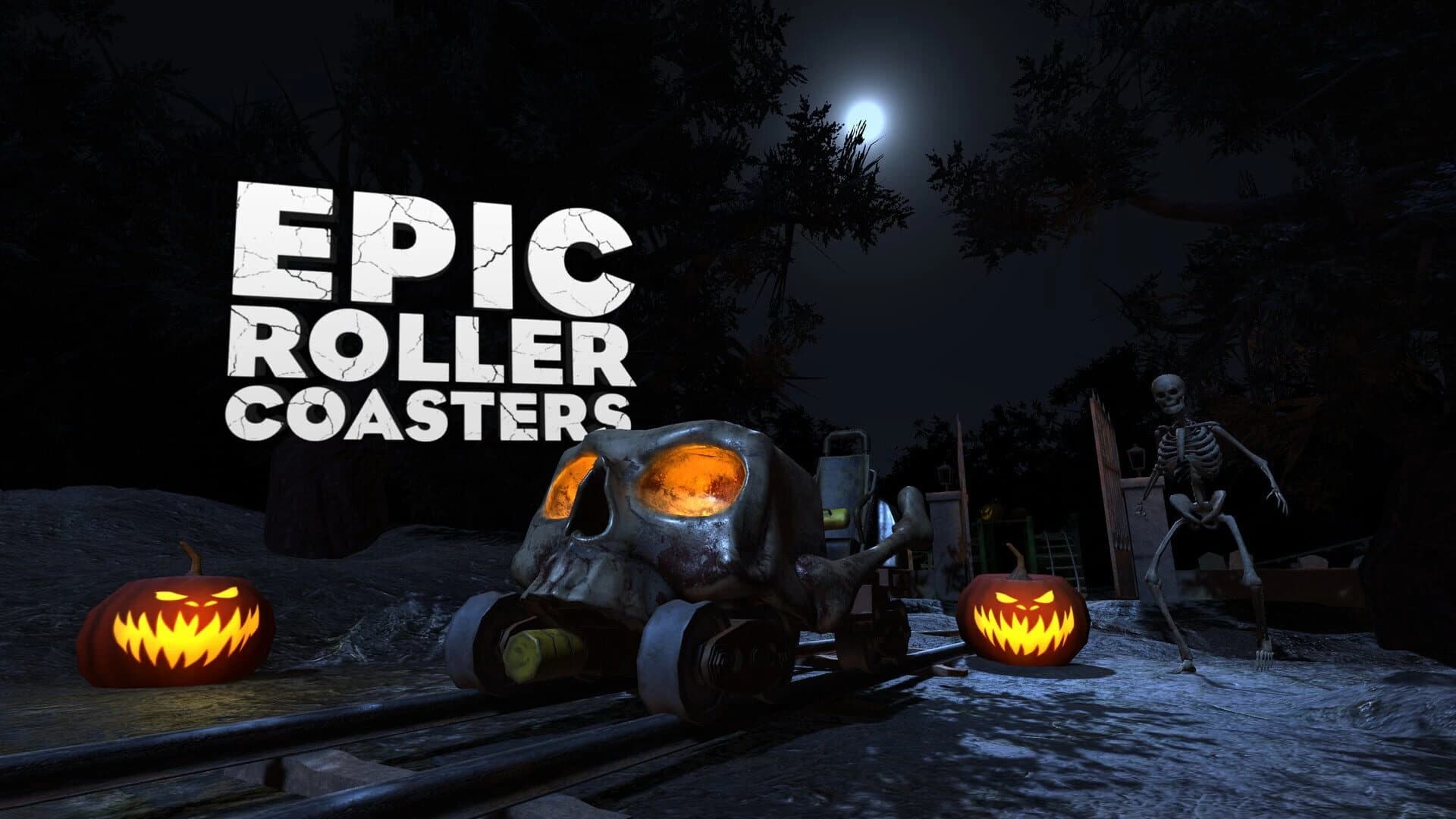Epic Roller Coasters: Halloween screenshot 1