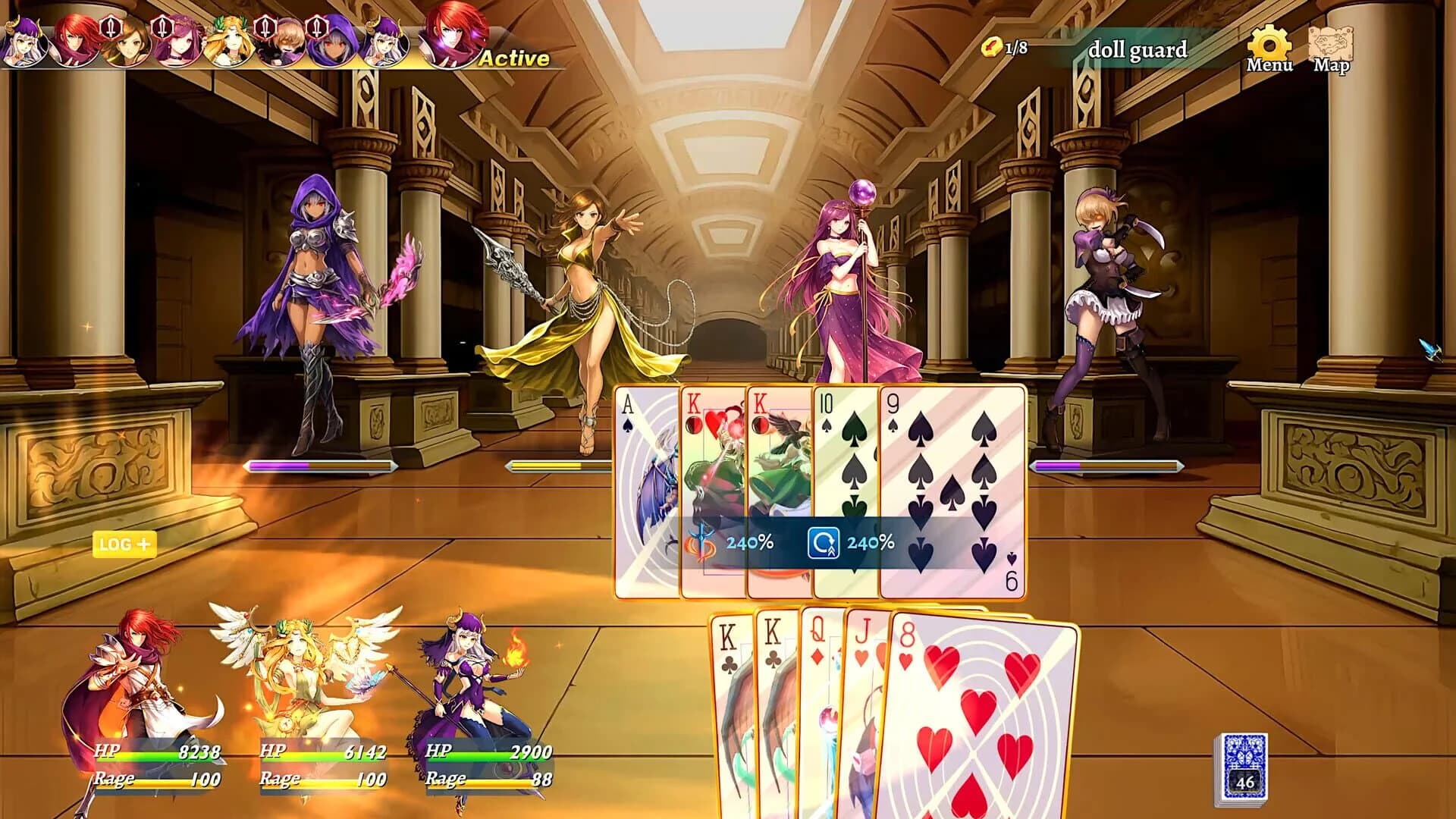 Eternal Dreams: Poker RPG screenshot 1