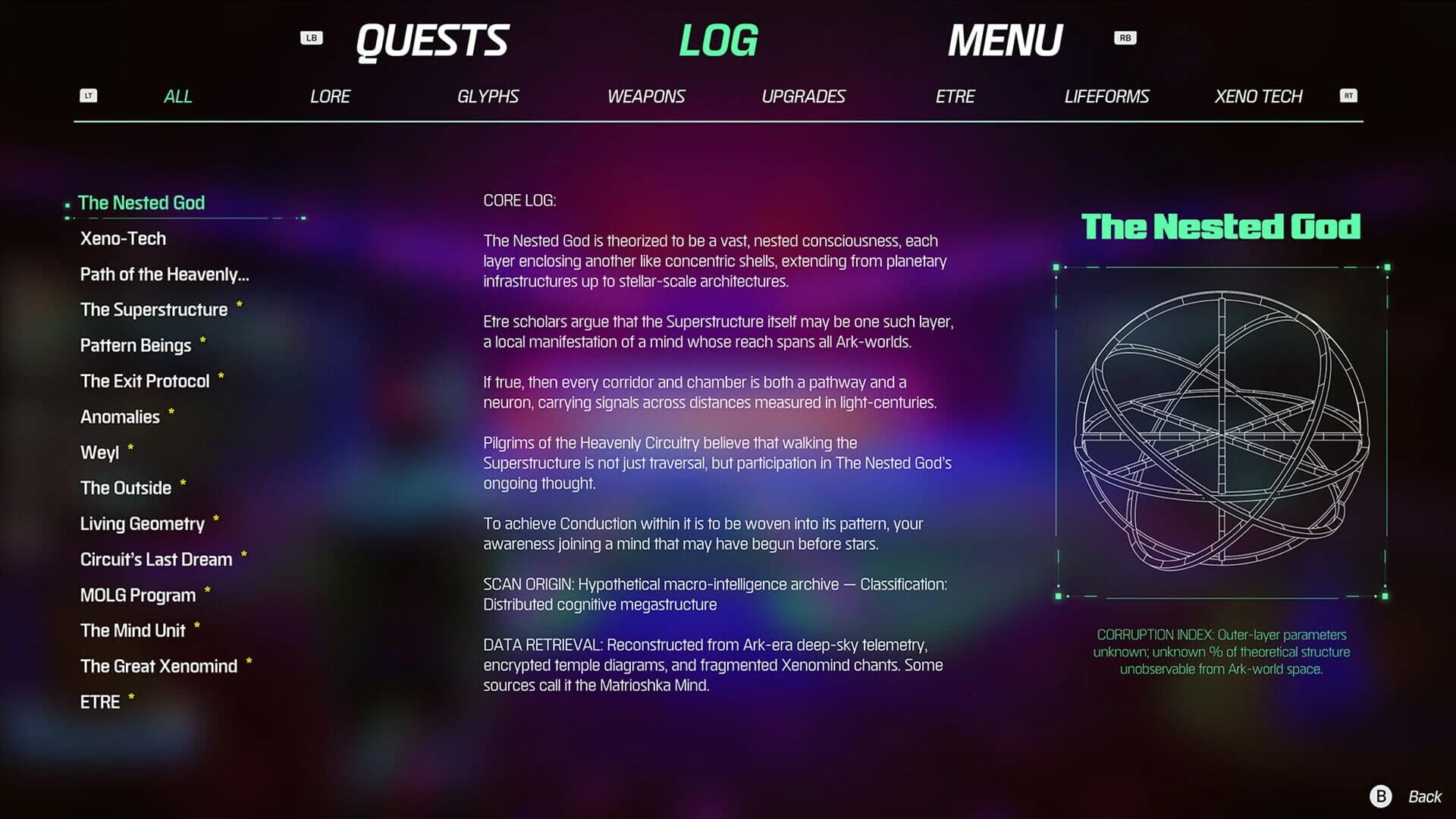 Etre screenshot 2