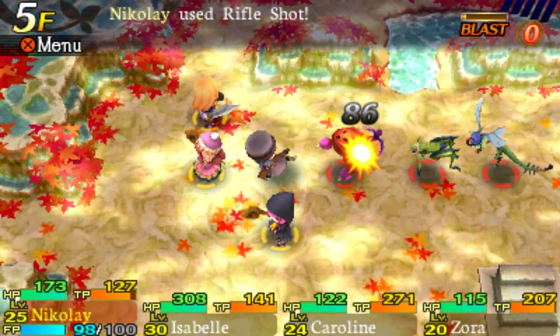 Etrian Mystery Dungeon screenshot 2