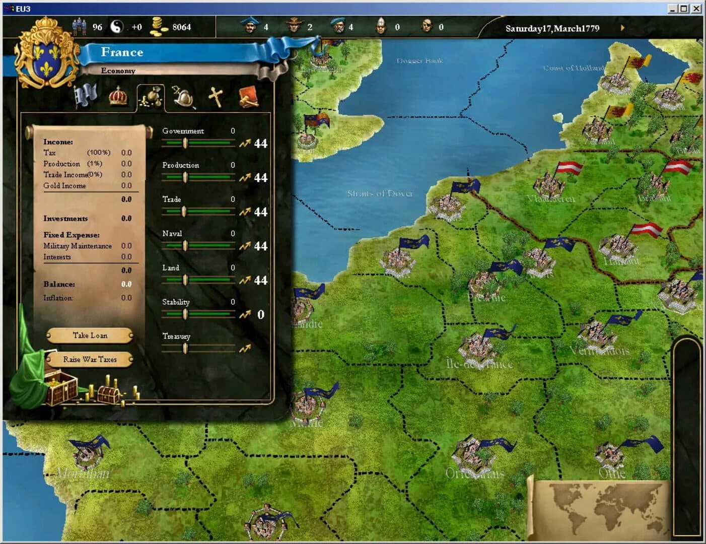 Europa Universalis III screenshot 5
