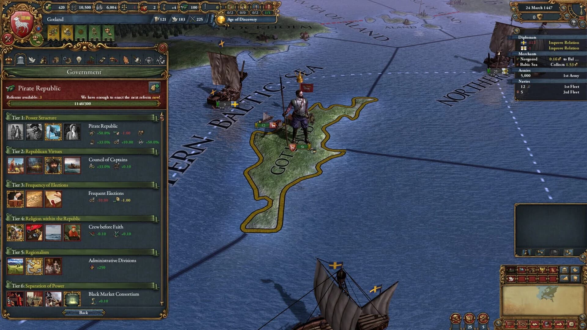 Europa Universalis IV: Lions of the North screenshot 3