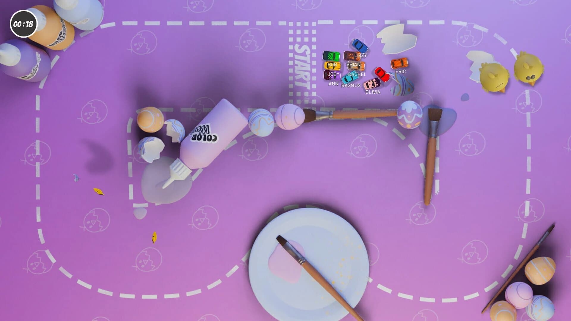 Event Race: Easter Tracks screenshot 2