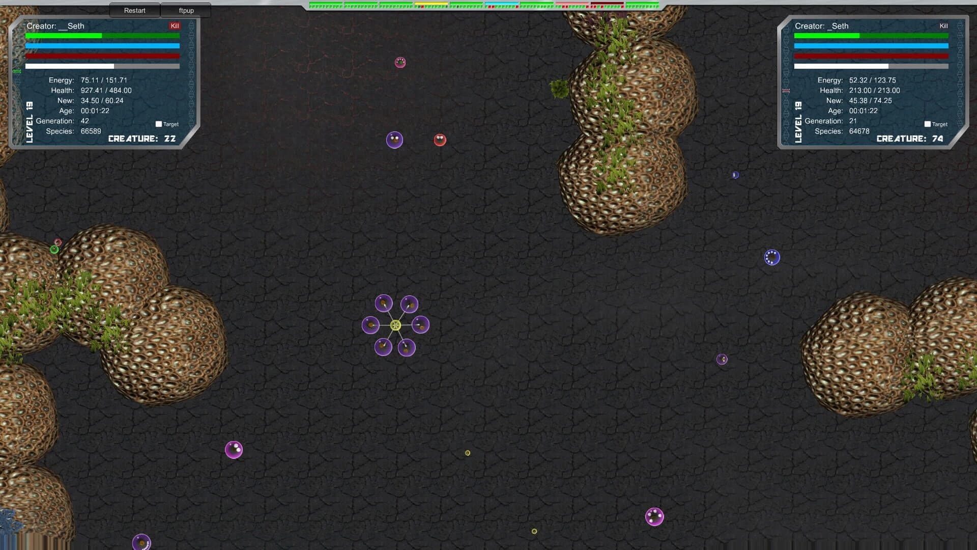 Evolution screenshot 1