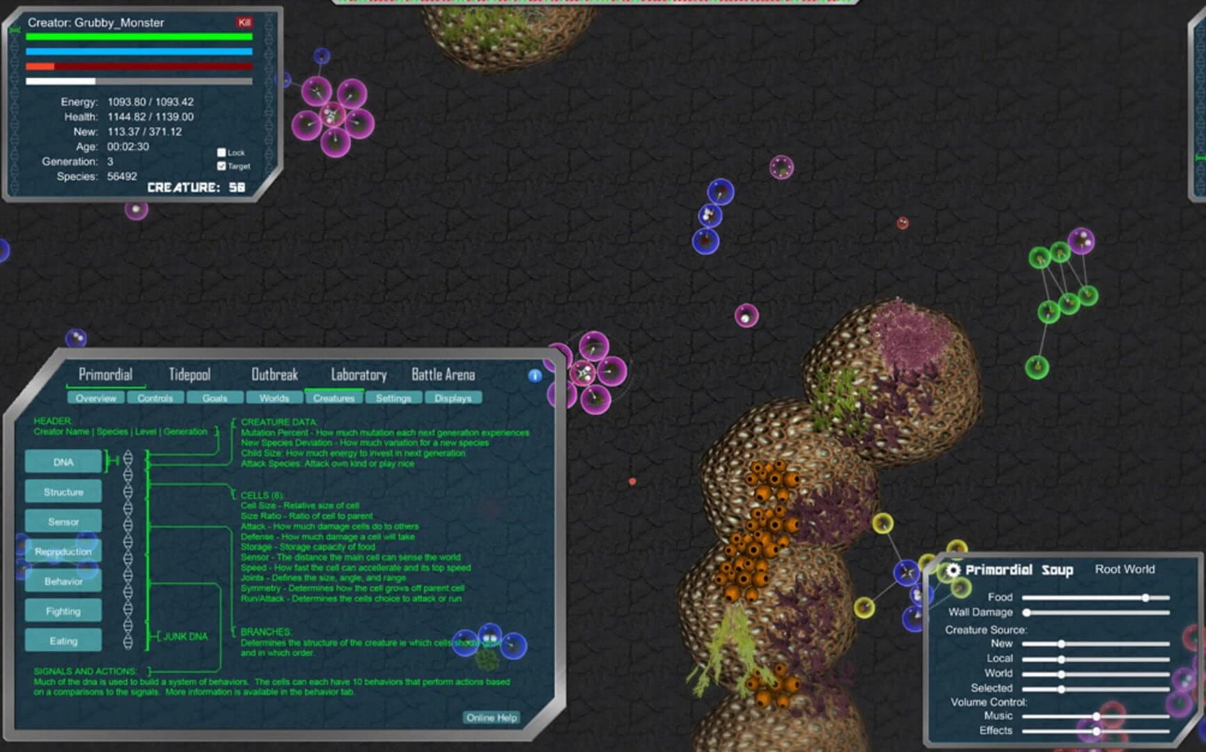Evolution screenshot 4