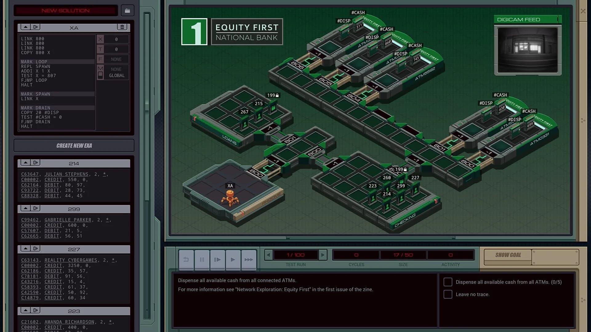 Exapunks screenshot 1