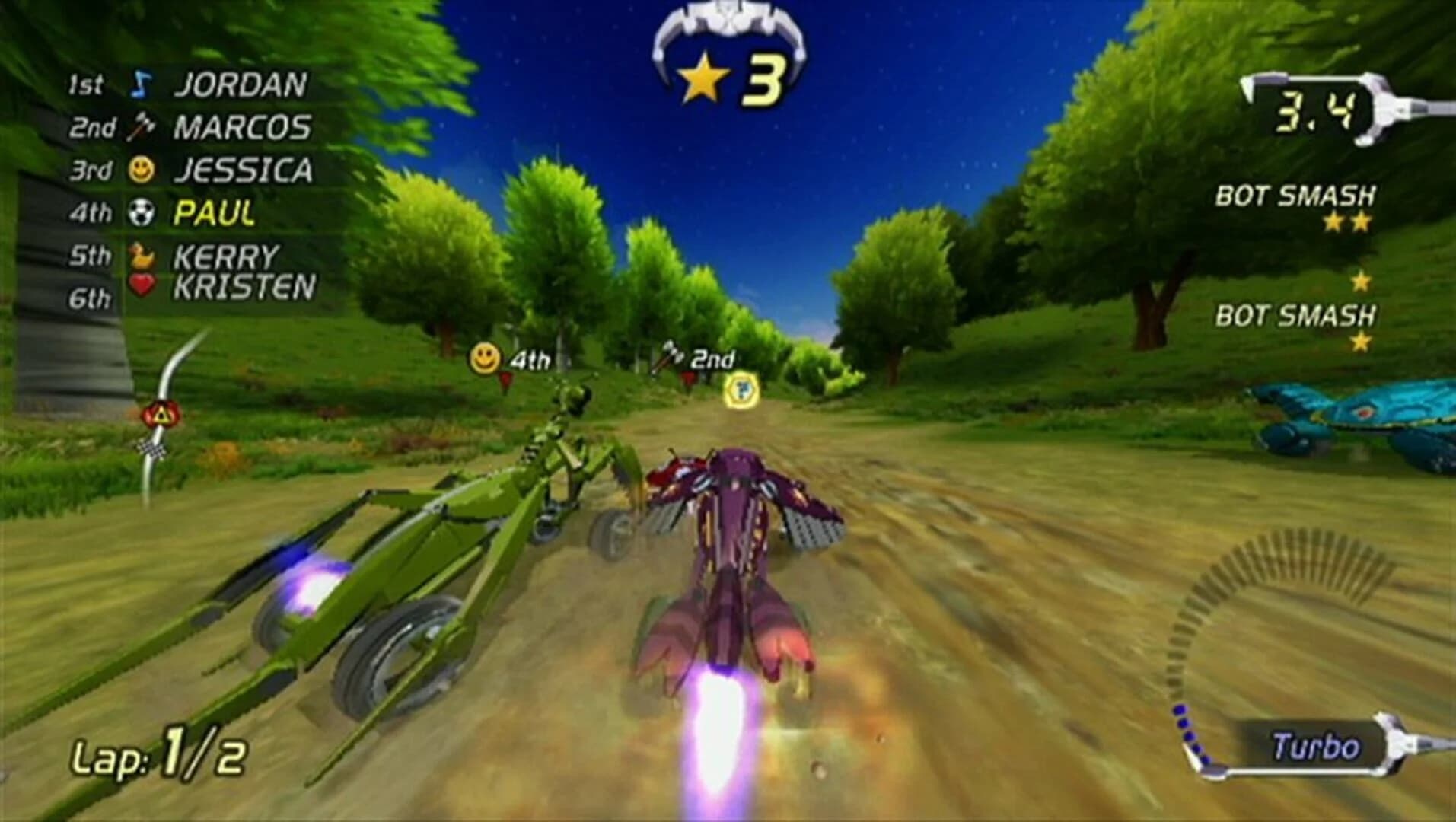 Excitebots: Trick Racing screenshot 2