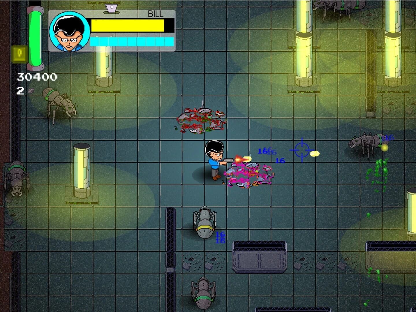 Exterminators of Saturn screenshot 2
