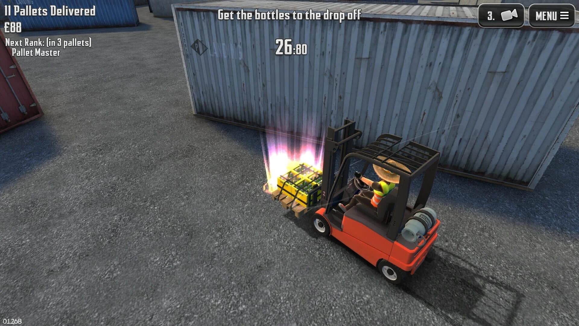 Extreme Forklifting 2 screenshot 1