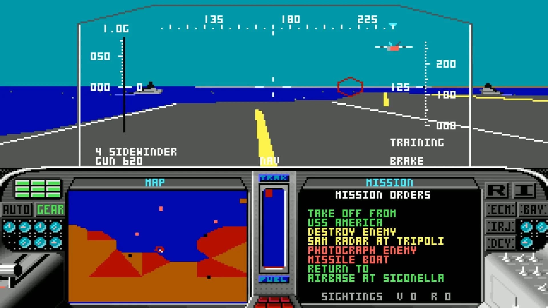 F-19 Stealth Fighter screenshot 2