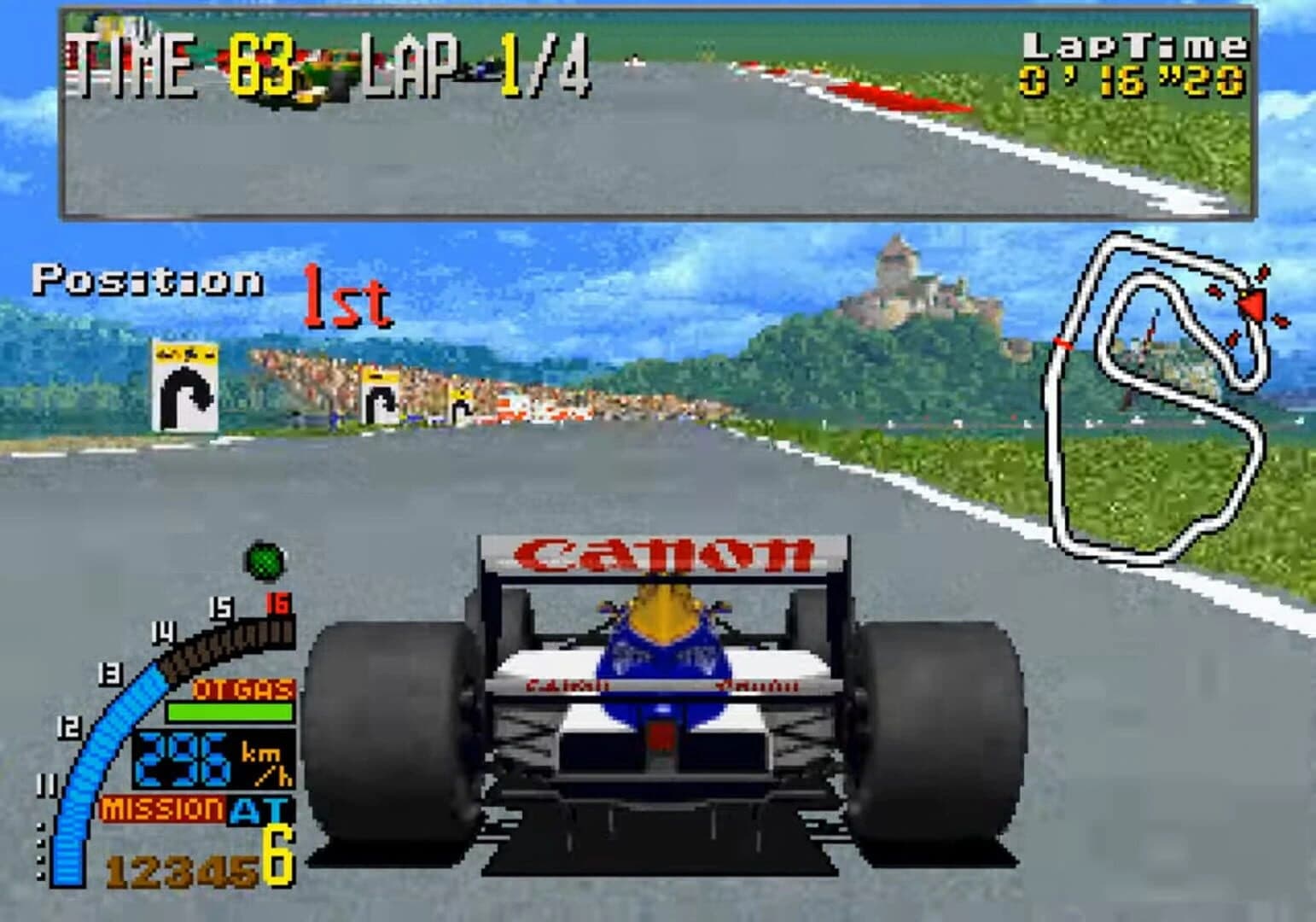 F1 Super Lap screenshot 1