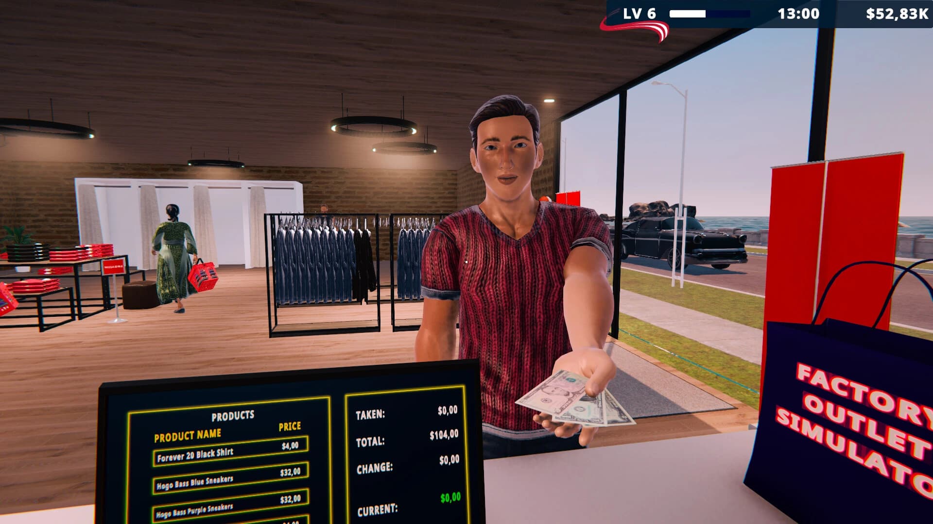 Factory Outlet Simulator screenshot 2