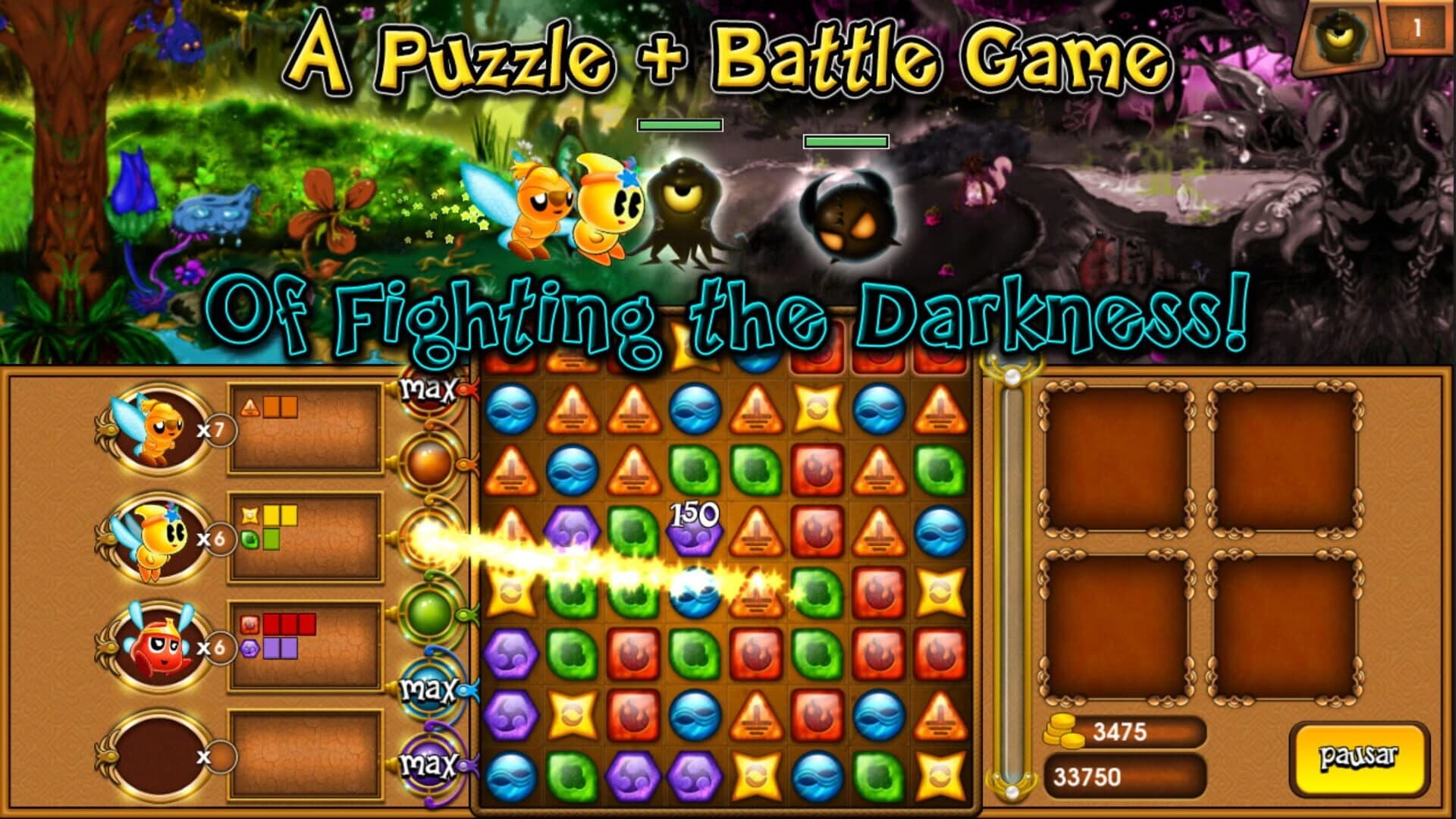 Fairies vs. Darklings: Arcane Edition screenshot 2