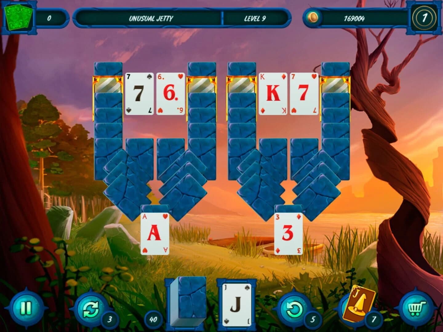 Fairytale Solitaire: Witch Charms screenshot 3
