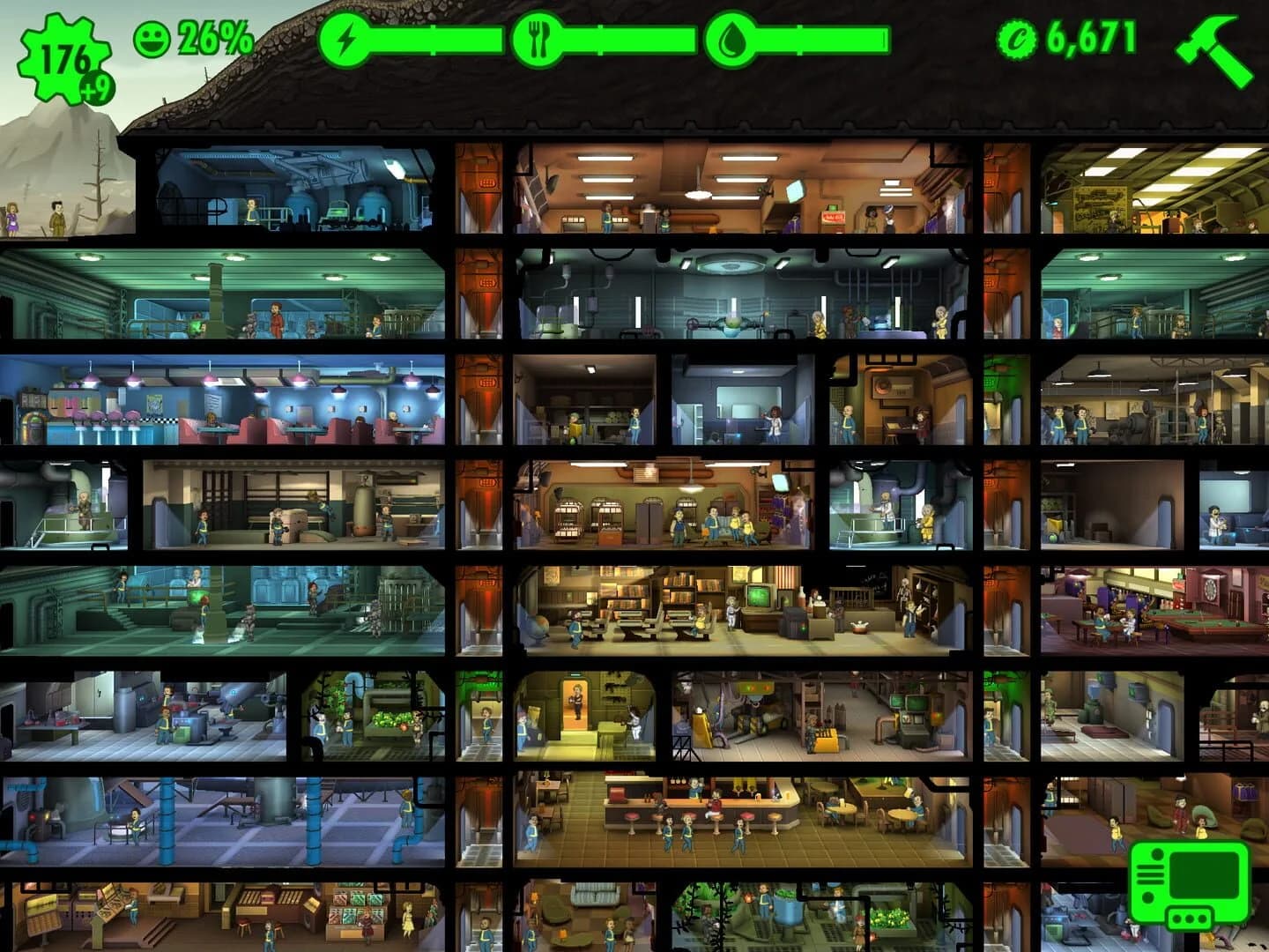 Fallout Shelter screenshot 1