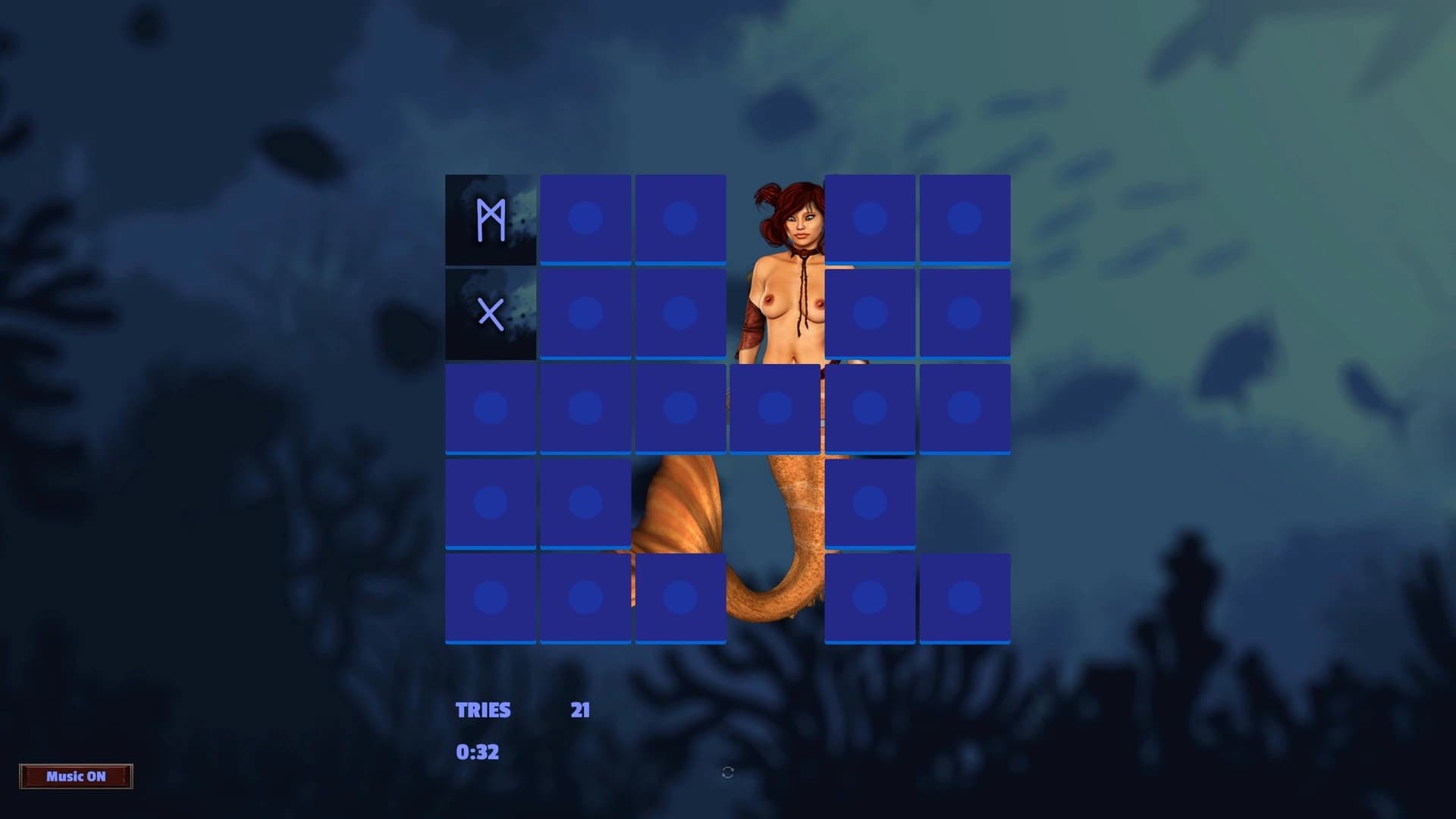 Fantasy Memory: Sexy Mermaids screenshot 2